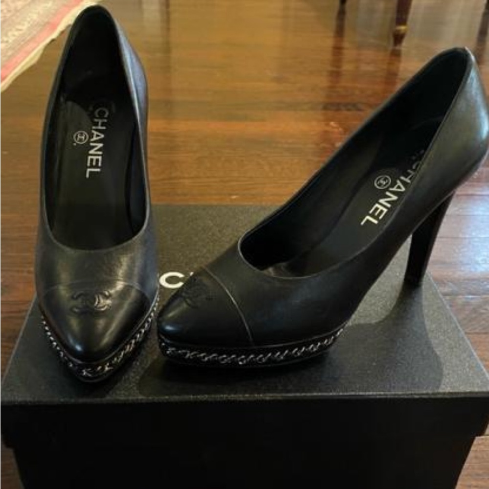 Chanel Black Women's Heels